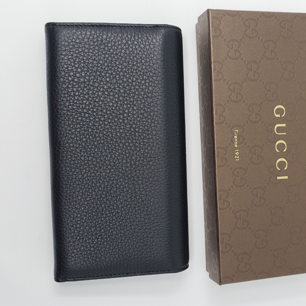 Brand New Gucci GG Black Leather Wallet - Picture 4 of 8